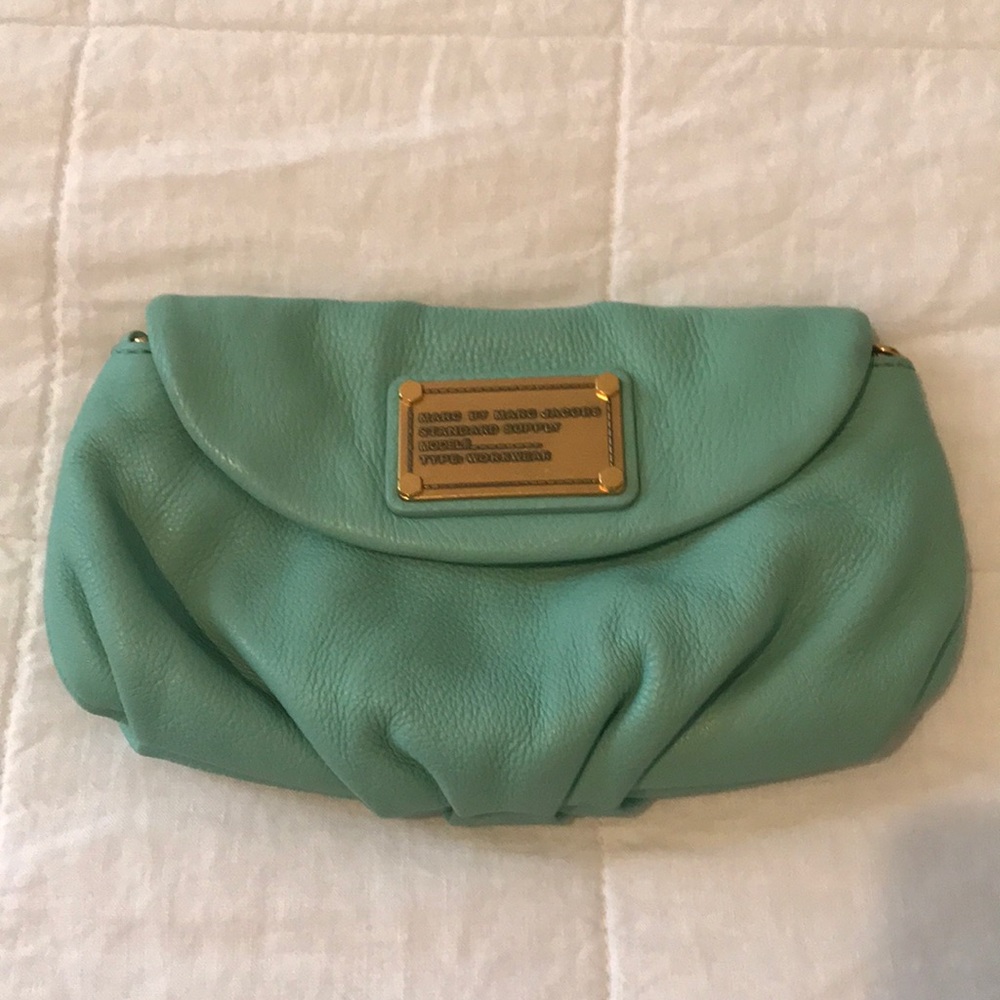 Leather crossbody clutch by Marc by Marc Jacobs
